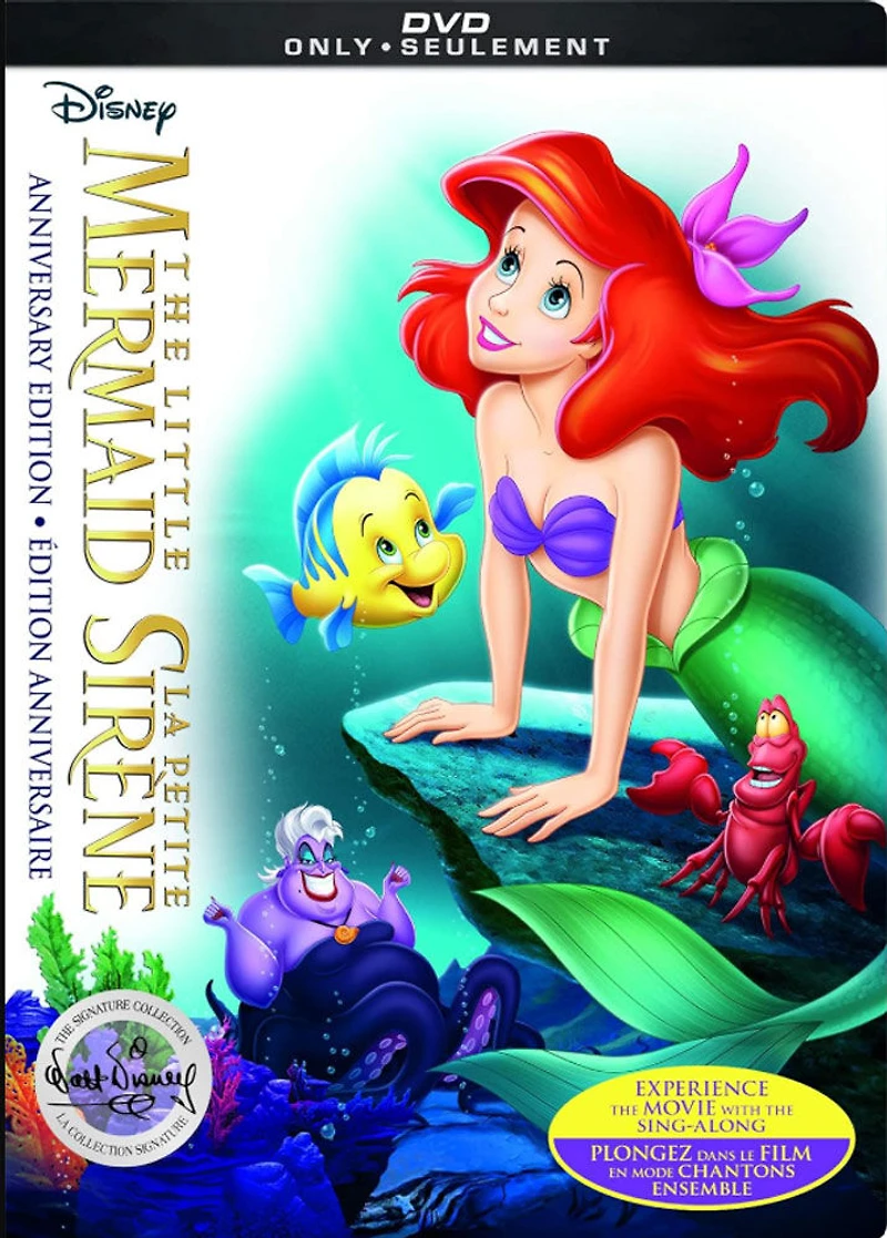 The Little Mermaid (Anniversary Edition) (Bilingual) [DVD]