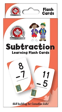 Cartes éclair pour apprendre la soustraction
