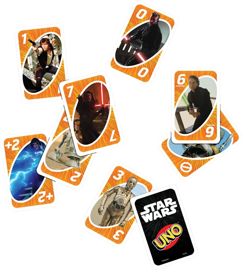 Jeu de carte UNO Star Wars avec 112 cartes
