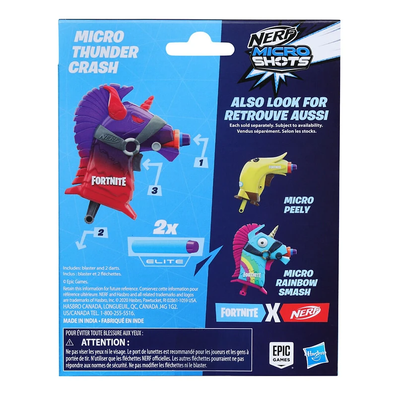 Nerf MicroShots Fortnite Thunder Crash