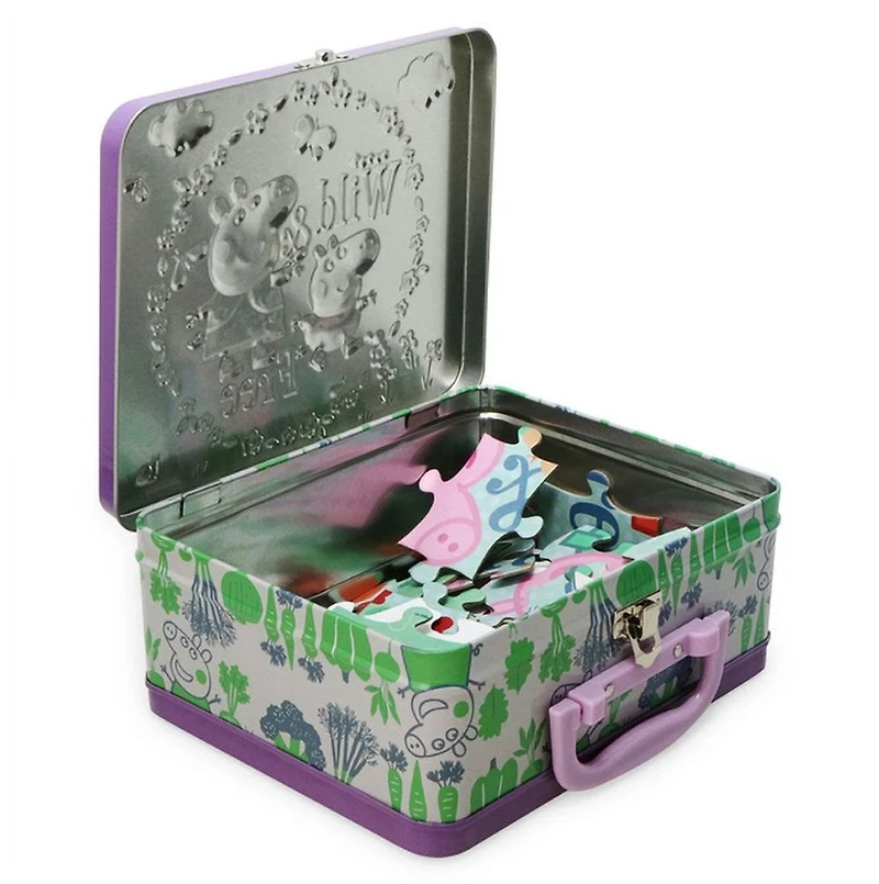 Peppa Pig 48 Piece Jigsaw Puzzle in Tin