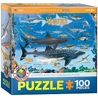 Requins 100-Piece Casse-tête