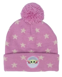 Bonnet À Pompon Et Gants Le Mandalorien