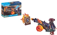 Playmobil - Pirate et canon de feu