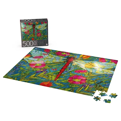 500-Piece Jigsaw Puzzle with Foil Accents
