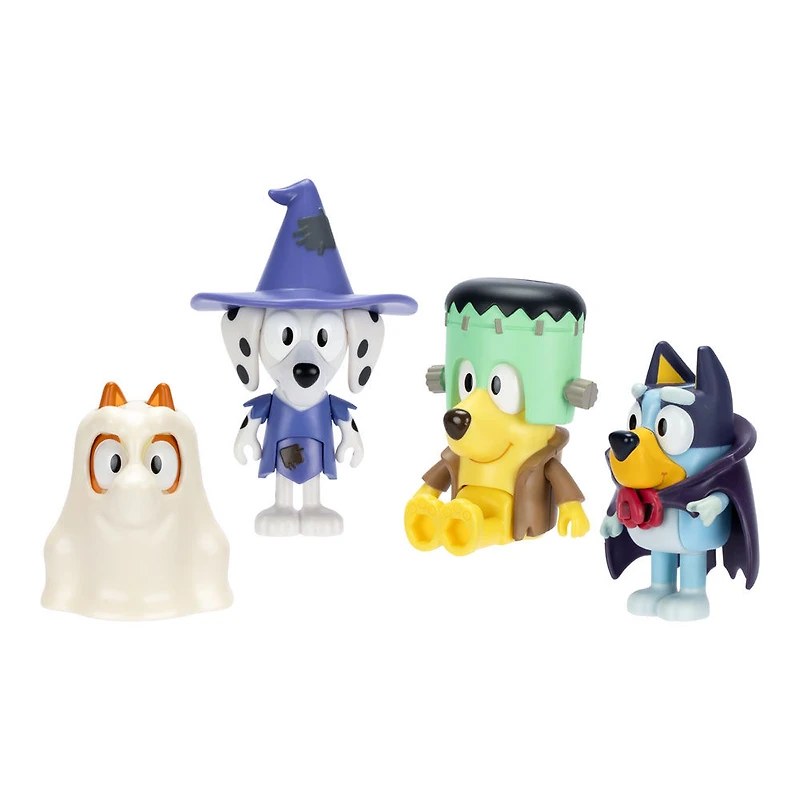 Bluey Figure 4-Pack Costume Party