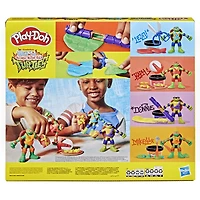 Play-Doh Les Tortues Ninja Créations Cowabunga, coffret de pâte à modeler