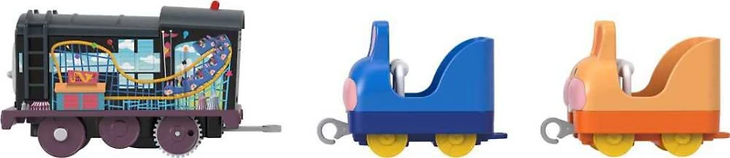 Thomas et ses amis Locomotive motorisée Diesel Carnaval, 2wagons