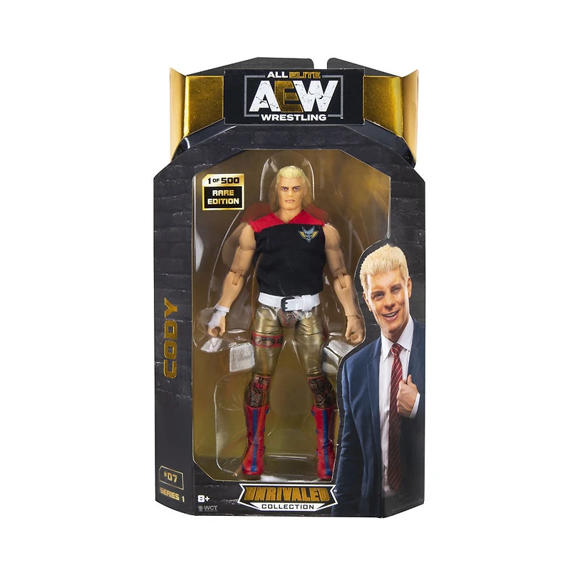 AEW - 1 Figure Pack Unrivaled Figure - Rare Cody