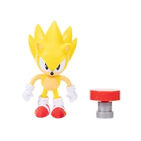 Figurine Sonic de 4 pouces - Sonic avec ressort rouge