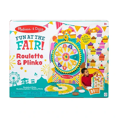 Melissa and Doug - Fun Fair Roulette and Plinko Treats Tower