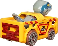 Hot Wheels RacerVerse Die-Cast Vehicle with Blue the Raptor Driver