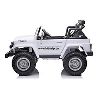 KIDSVIP Licensed Toyota Land Cruiser 2-Seater Kids' 4X4 24V Ride-On Truck w/ RC