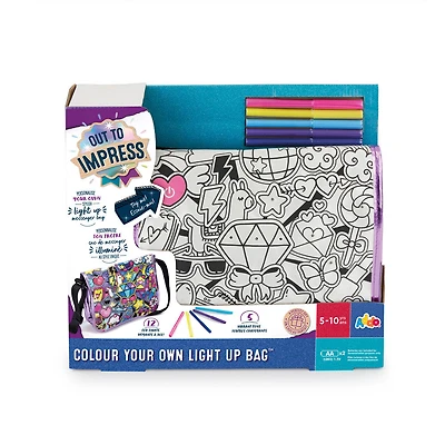 Out to Impress Color Your Own Light Up Bag - R Exclusive