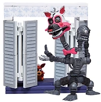 Five Nights at Freddy's small set The Closet with Nightmare Mangle figurine