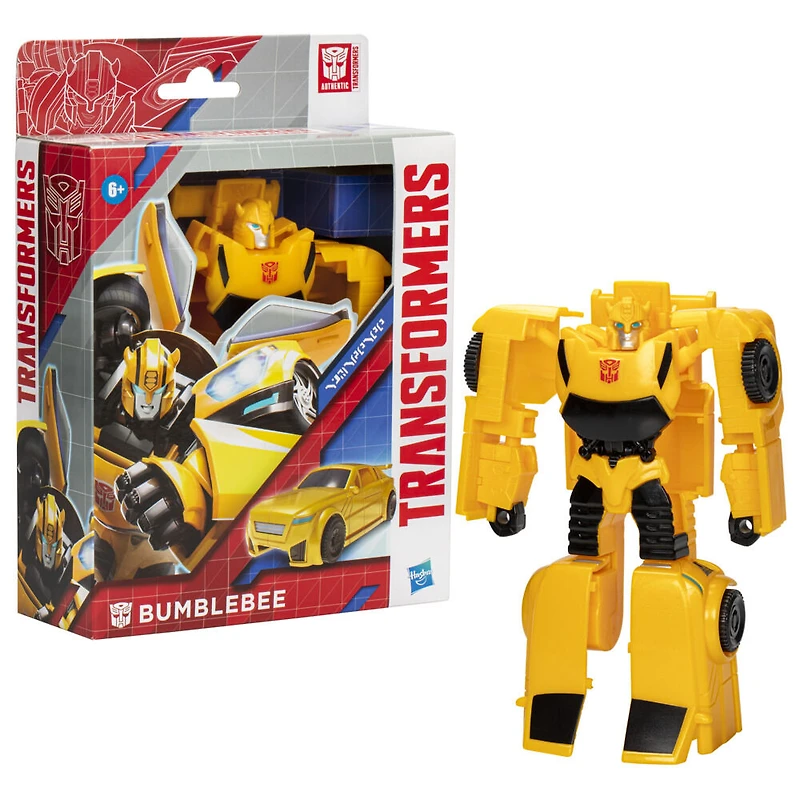 Transformers Authentics, figurine articulée Alpha Bumblebee de 17,5 cm