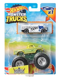 Hot Wheels - Monster Trucks - Coffret de 2 véhicules - Midwest Madness
