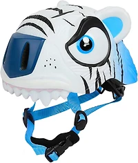 Animiles 3-D kids helmet White Tiger one size fits ages 3-8 - English Edition