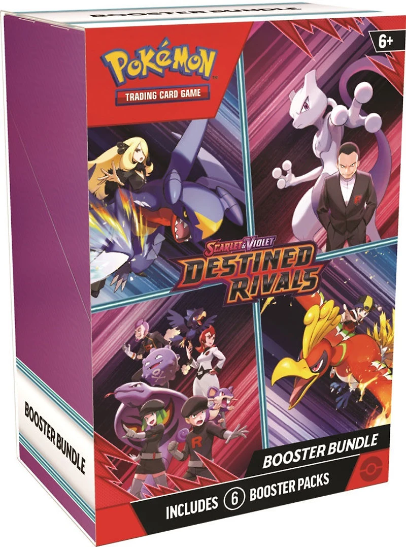 Ensemble Boosters Rivalités Destinées Pokémon - Édition anglaise