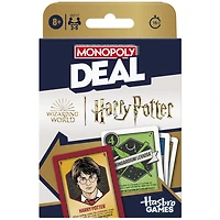 Jeu de cartes Monopoly Deal : Harry Potter