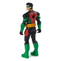 DC Comics, Figurine articulée Robin avec 2 accessoires mystère, 10 cm