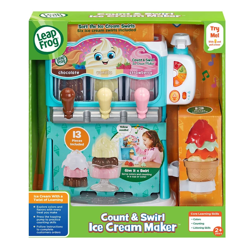 LeapFrog Count & Swirl Ice Cream Maker - English Edition