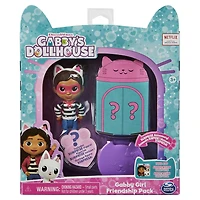 DreamWorks, Gabby's Dollhouse, Friendship Pack avec Gabby Girl, figurine et accessoire surprises