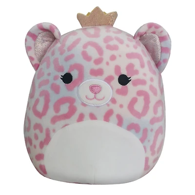 Squishmallows 7.5" Little Plush - Pink Leopard With Crown - English Edition
