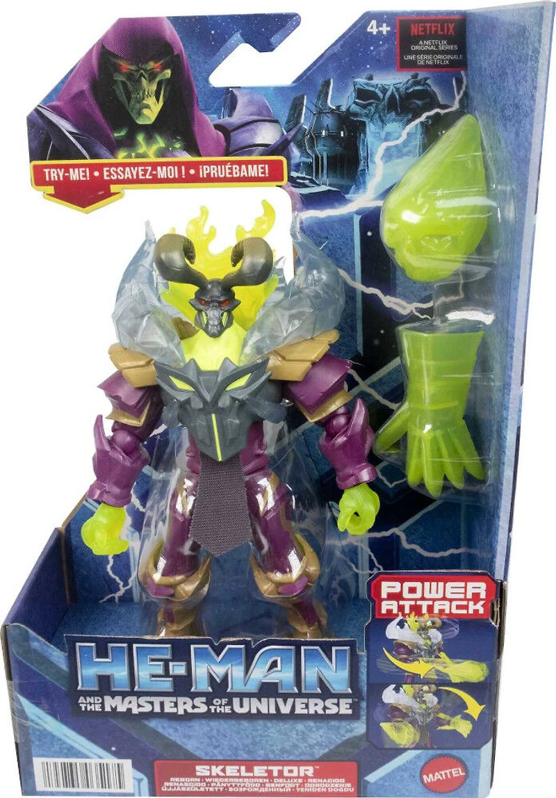 Musclor et les Maîtres de l'Univers - Figurine articulée Skeletor Reborn