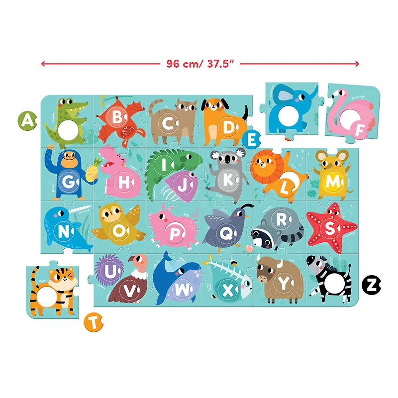Suuuper Size Puzzle Alphabet Match