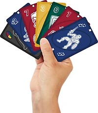 UNO Mattel 80th Ruby Red Card Game