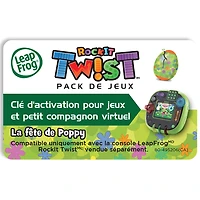 LeapFrog RockIt Twist Game Pack Trolls Party Time With Poppy - French Edition