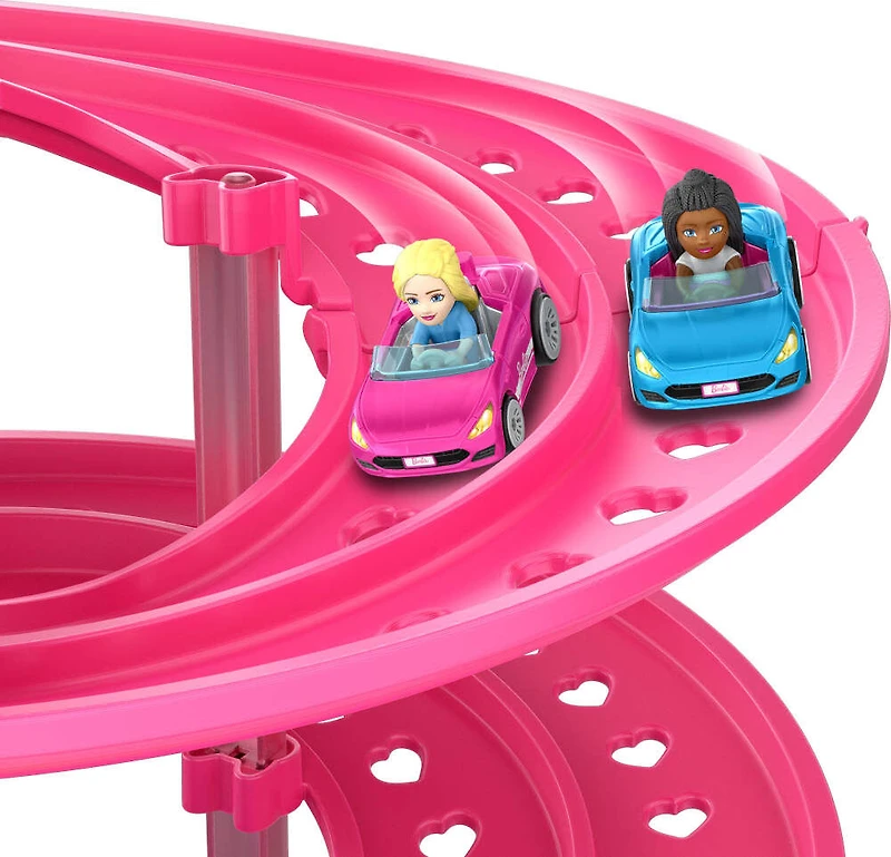 Hot Wheels Racerverse Coffret Piste Course Spirale Barbie