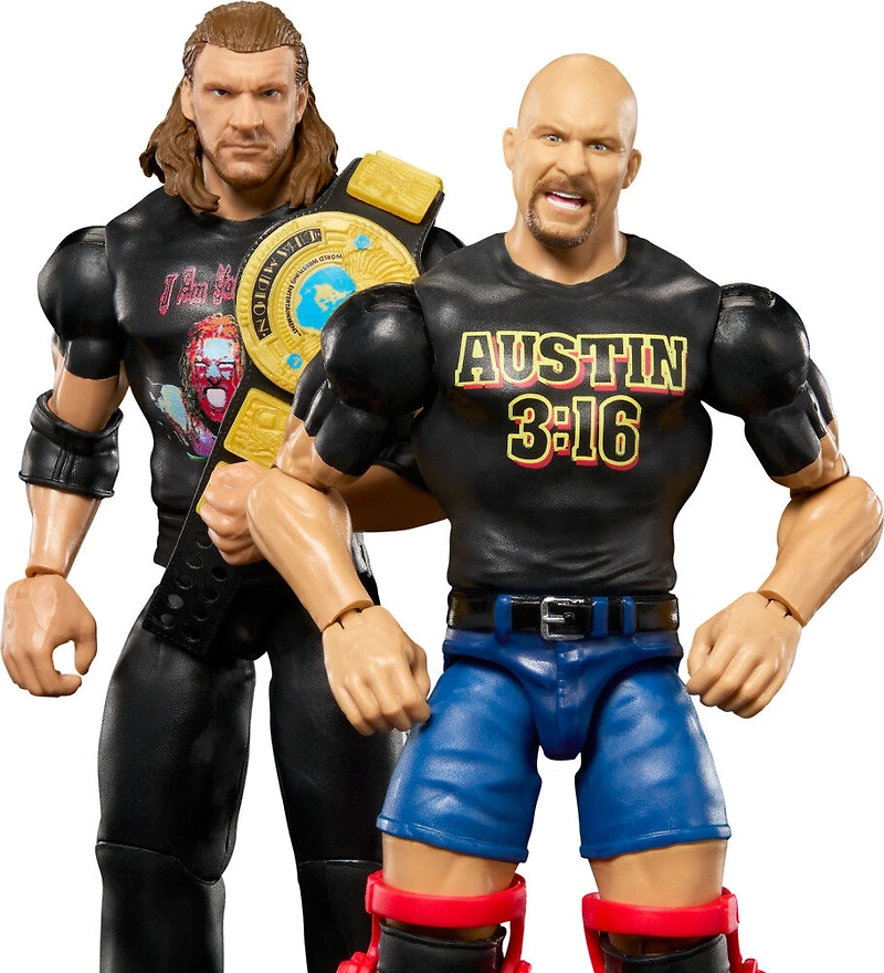 WWE Championship Showdown Stone Cold Steve Austin & Triple H 2-Pack