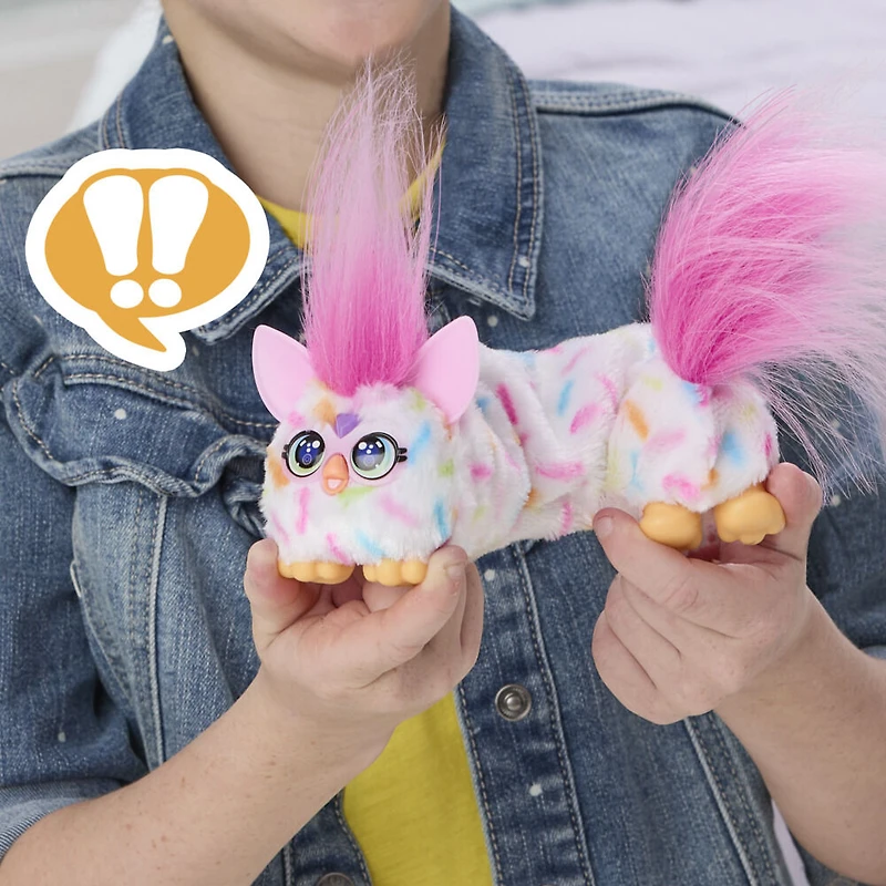 Furby DJ Furblets Berry-Cup-Cake, jouet en peluche