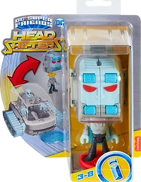 Fisher-Price Imaginext DC Super Friends, Head Shifters Mr. Freeze & Snow Tank