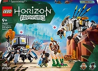 LEGO Horizon Adventures Aloy & Varl vs. Shell-Walker & Sawtooth Machine Figures Toy -  Building Toy for Horizon Fans and Gamers - 77037
