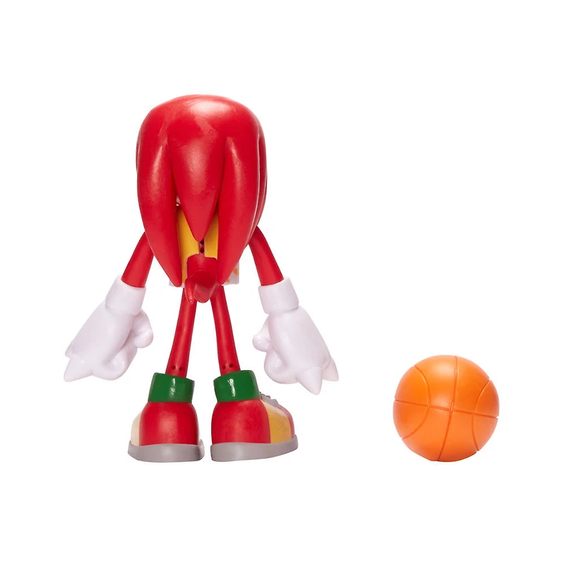 SONIC - 4" Knuckles avec basketball