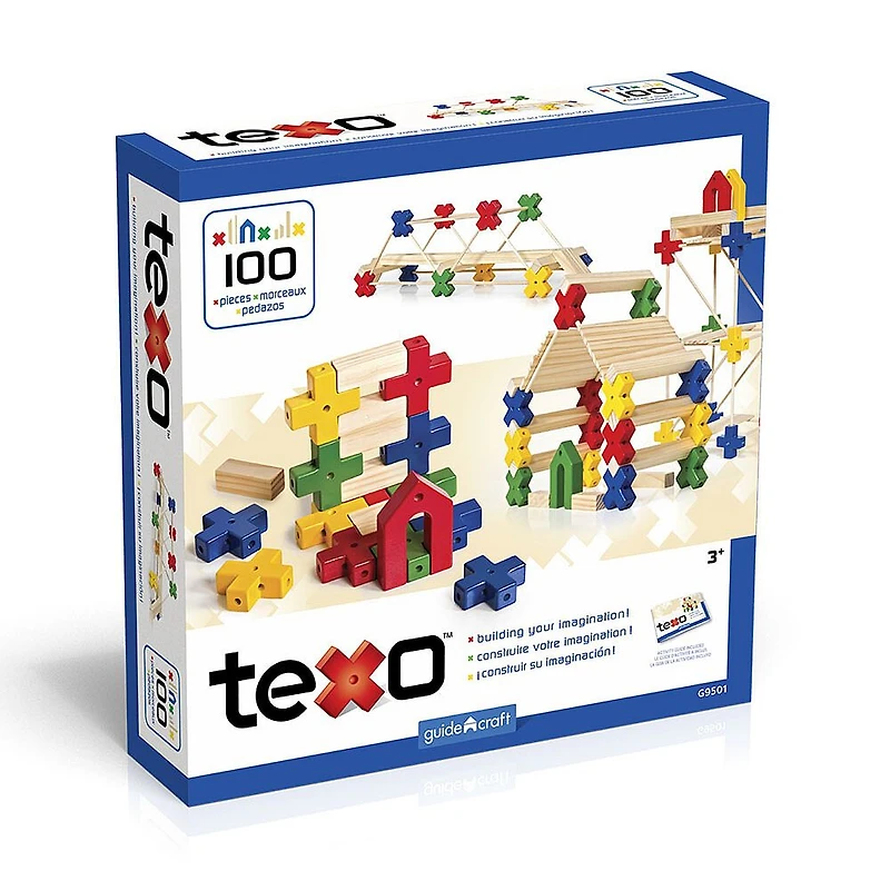 Guidecraft - Set De 100 Pièces Texo