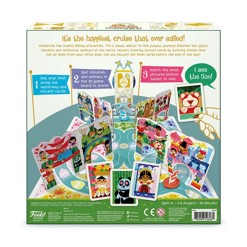 Disney "It's A Small World" Jeu De Plateau - Édition anglaise