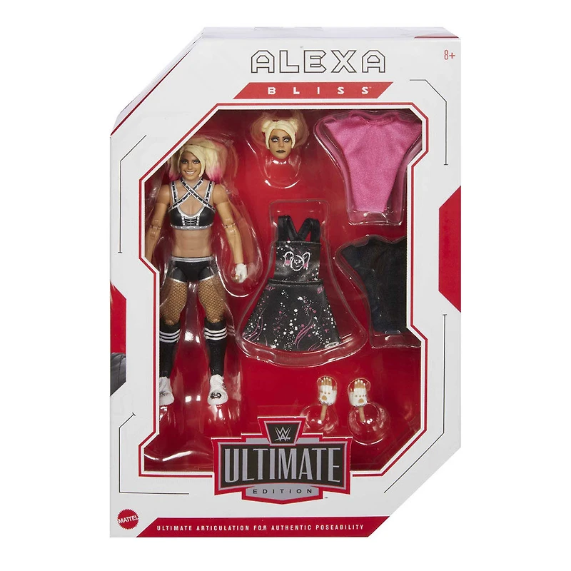 WWE Ultimate Edition Alexa Bliss Action Figure, 6-inch Collectible