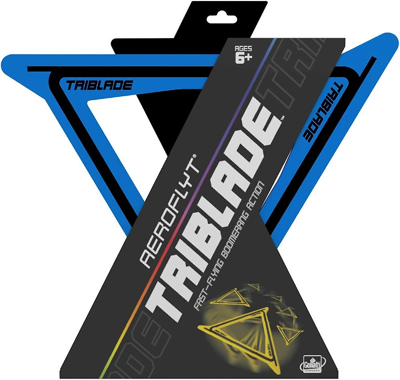 Goliath Sports: Aeroflyt Triblade - Flying Disc (Colours May Vary