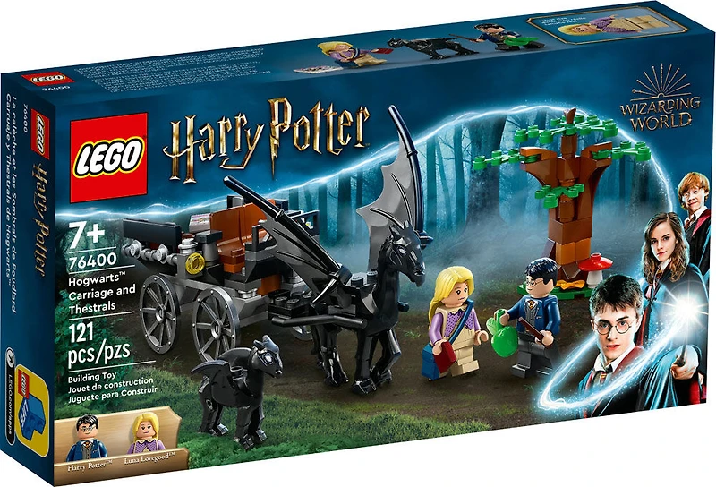 LEGO Harry Potter La calèche et les Sombrals de Poudlard 76400 Ensemble de construction (121 pièces)