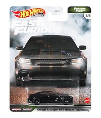 Hot Wheels - Fast and Furious - Véhicule Dodge Charger SRT Hellcat Widebody