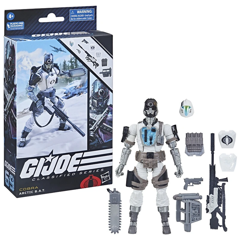 G.I. Joe Classified Series 69, figurine de collection Arctic B.A.T. de 15 cm, pour filles et garçons
