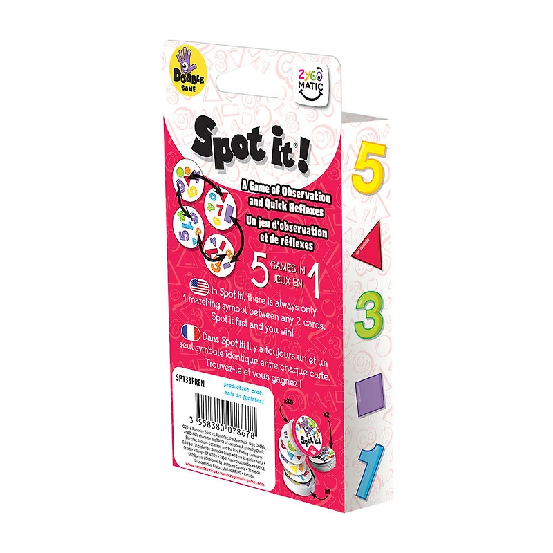Spot It! / Dobble - 1,2,3  (Ml)