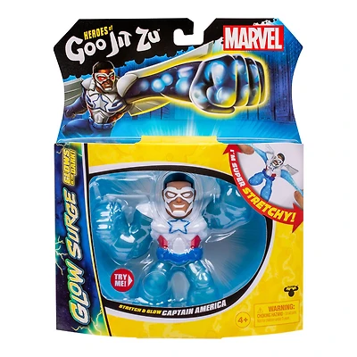 Héros De Goo Jit Zu Marvel S9 W1 Héros Pk Captain America Sam Wilson