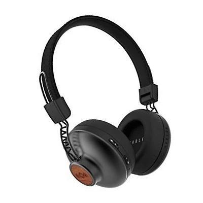 MARLEY POSITIVE VIBRATION 2 casque bluetooth sans fil sur oreille noir<br