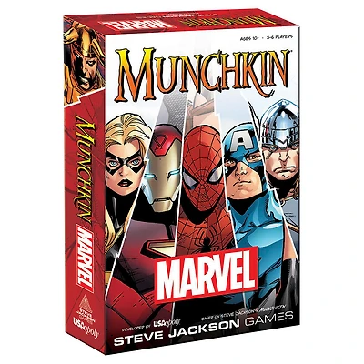 USAopoly MUNCHKIN: Marvel Edition - English Edition