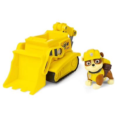  PAW Patrol, Bulldozer de Ruben avec figurine à collectionner